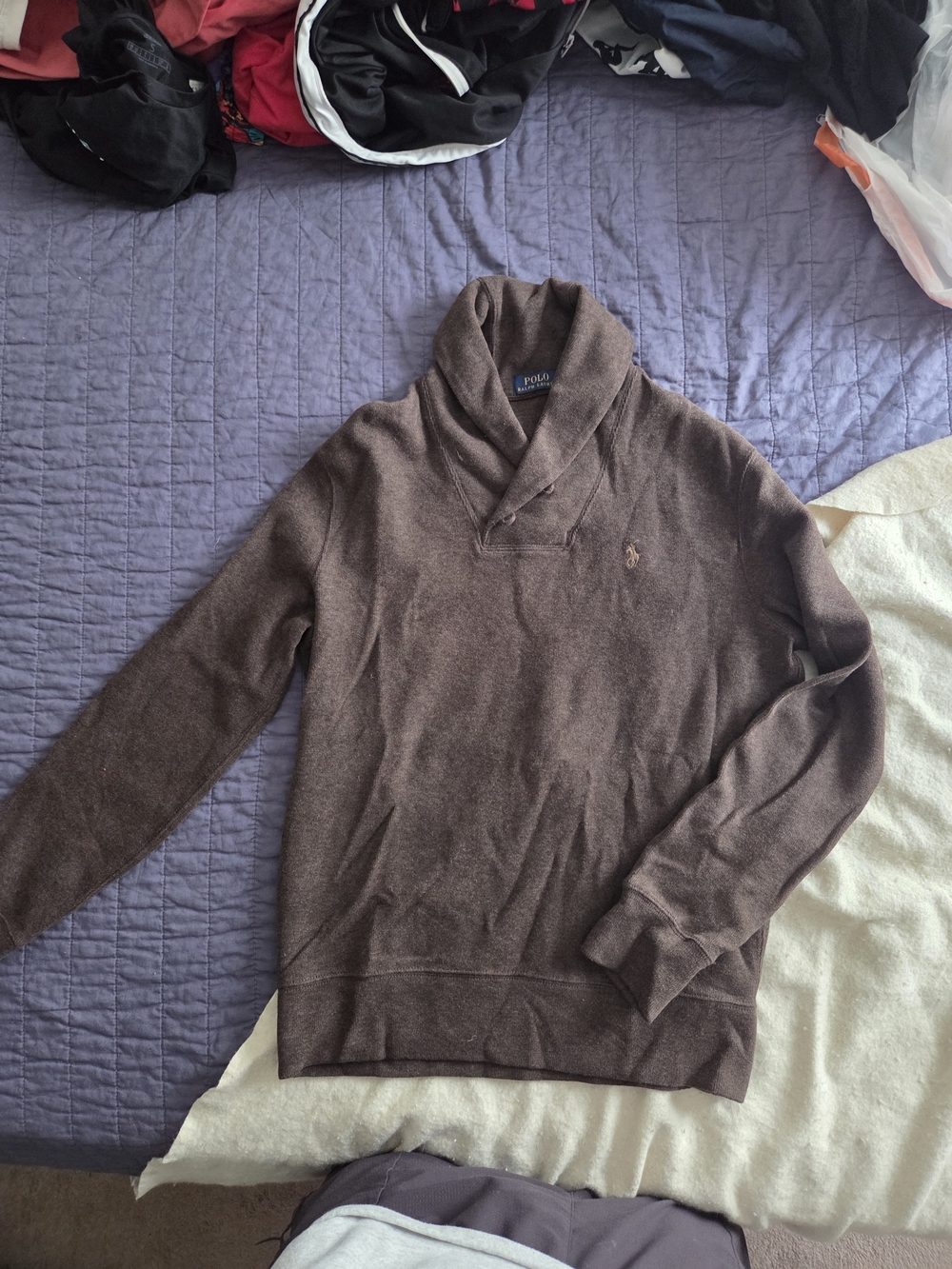 Ralph Lauren Men's Turtleneck Sweater in Brown